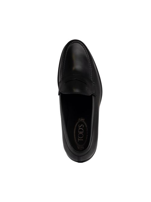 Mocassino in pelle nero TOD'S | XXM0ZF0Q920 PLSB999